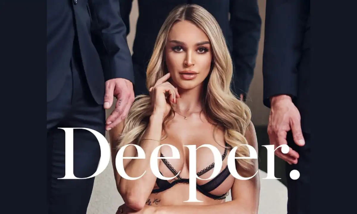 Emma Hix Debuts First Gangbang Scene 'Repurposed' for Deeper.com