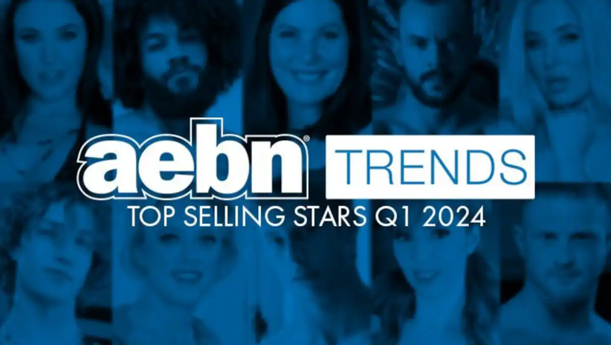 AEBN Announces Q1 2024 Top-Selling Stars: St. Michaels & Rodrigues Lead