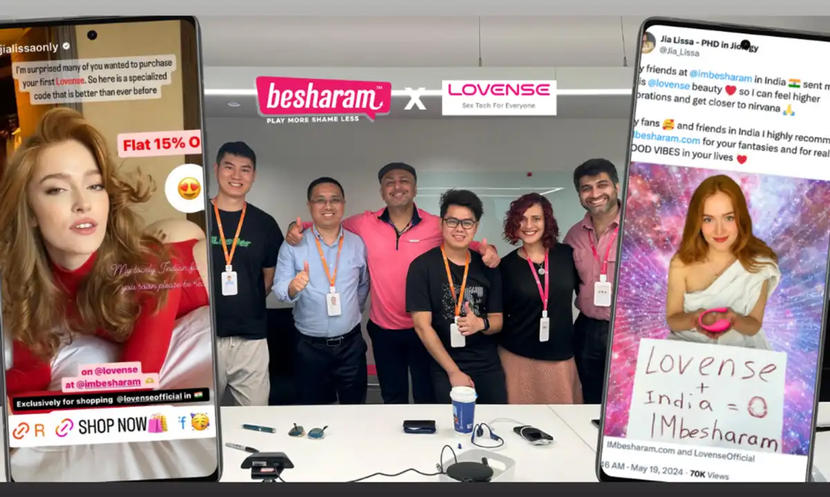 IMBesharam.com & Lovense Celebrate 5-Year Partnership in India