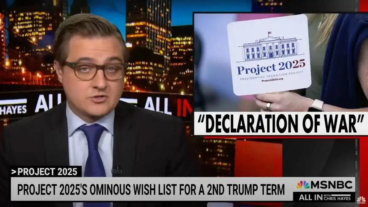 Chris Hayes Highlights Project 2025's Proposed Pornography Ban