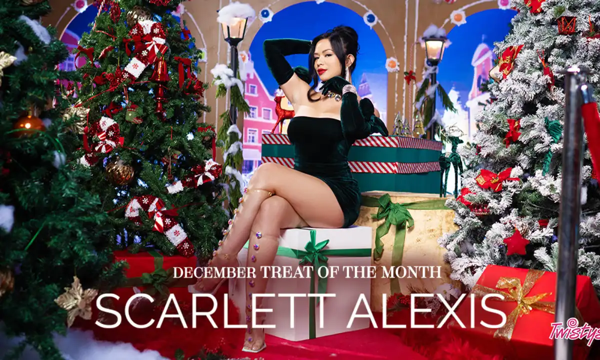 Scarlett Alexis Named Twistys' Treat of the Month for December
