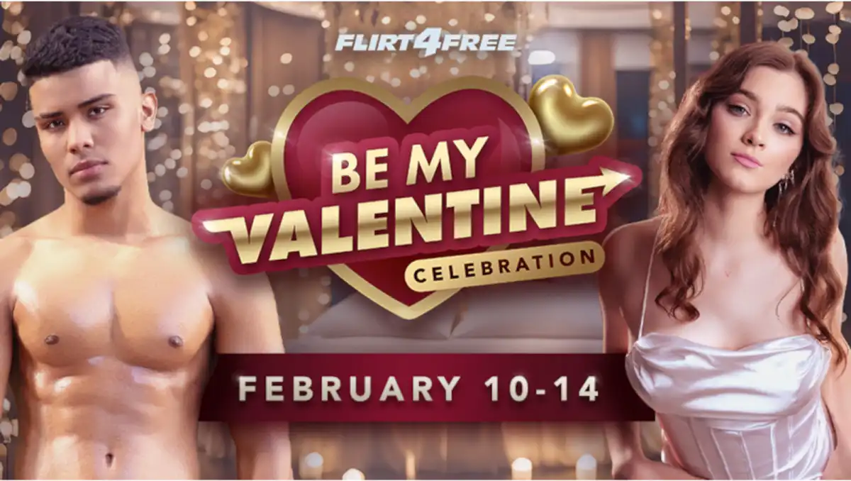 Flirt4Free Brings Back "Be My Valentine" with $20,000 Contest