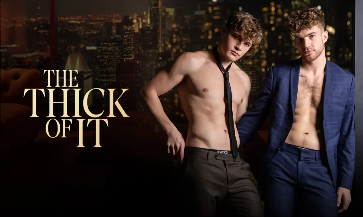 Oliver Marks & Carter Collins Debut on Men.com in 'The Thick of It'