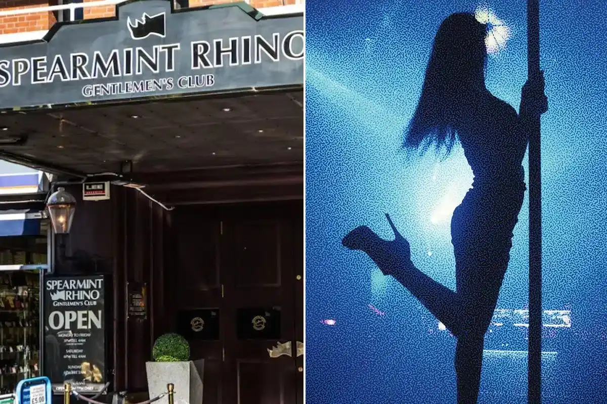 Richelle Ryan at Spearmint Rhino NYC for Fleet Week Charity Show