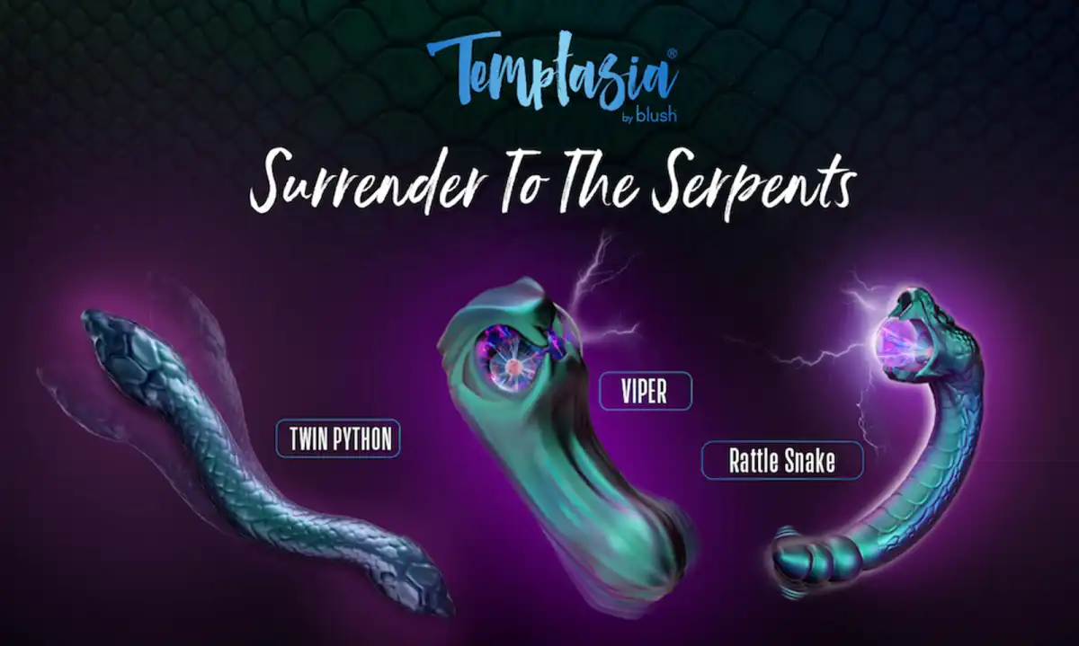 Blush Expands Temptasia Serpent Collection with Twin Python