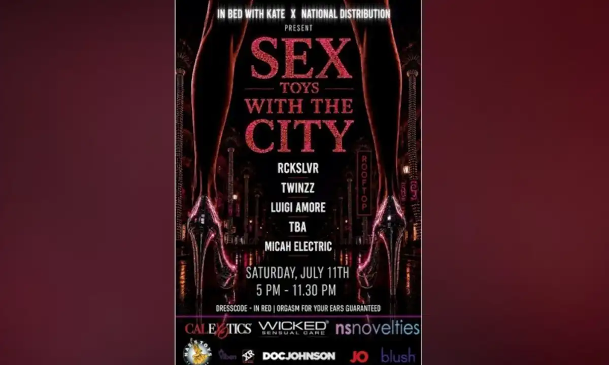 National Distribution Hosts Sex Toys With the City Rooftop Event