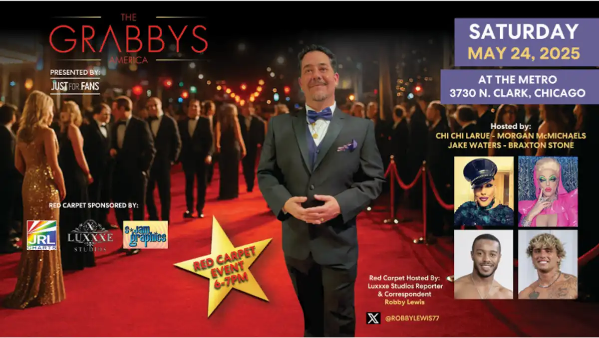 Robby Lewis Returns as Red Carpet Host for 2025 Grabby Awards