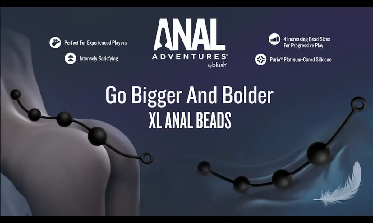 Blush Launches X-Large Anal Beads in Platinum Collection