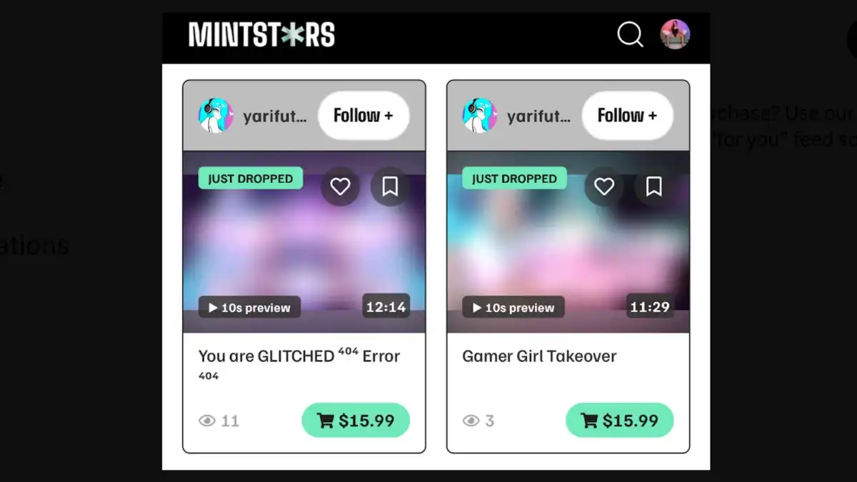 MintStars Launches Clipstore for Adult Creators to Sell Videos