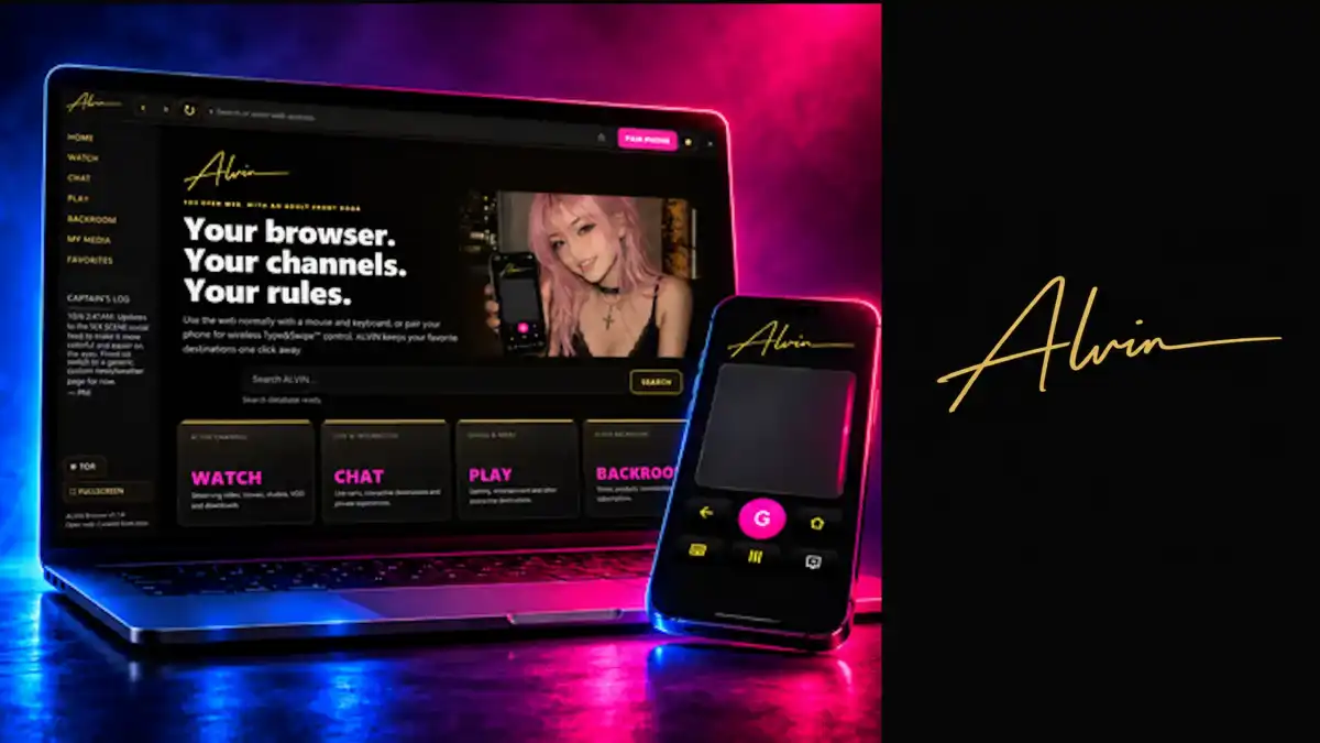 Screw Network Launches ALVIN Adult Web Browser for Windows