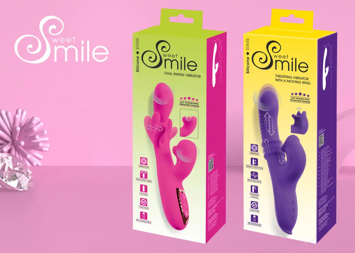 Orion Wholesale Expands Sweet Smile Line with Two New Vibrators
