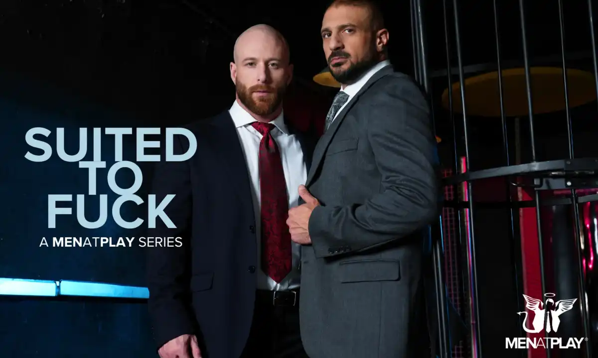 MenAtPlay Premieres 'Suited to Fuck' Series with Meyer & Napoli