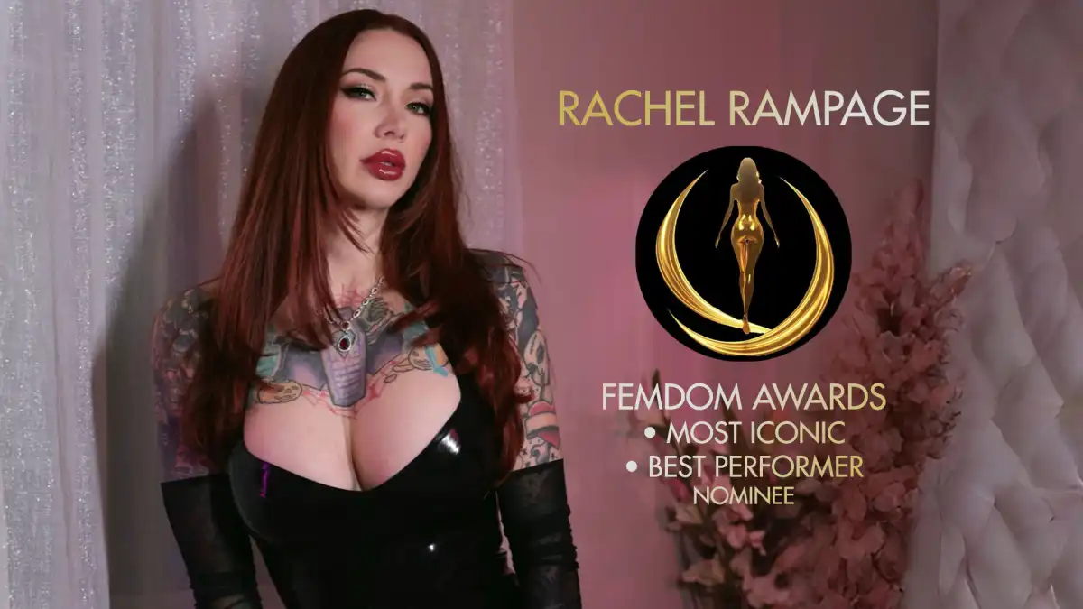 Rachel Rampage Earns Two Femdom Awards Nominations