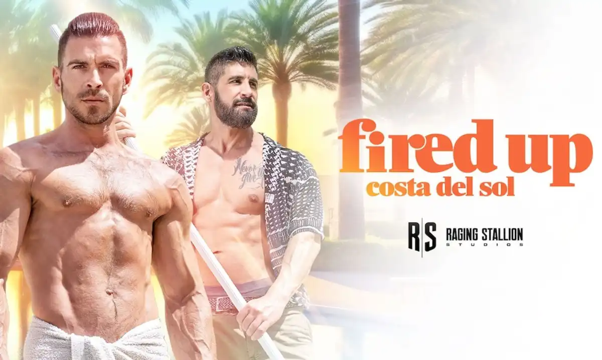 Justin Jett, Paddy O'Brian Star in 'Fired Up: Costa Del Sol' From Raging Stallion