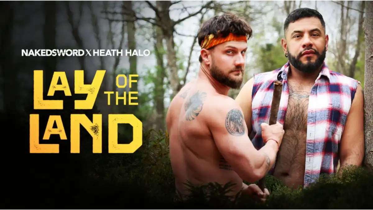 Nico Bear Debuts on NakedSword in 'Lay of the Land' Series