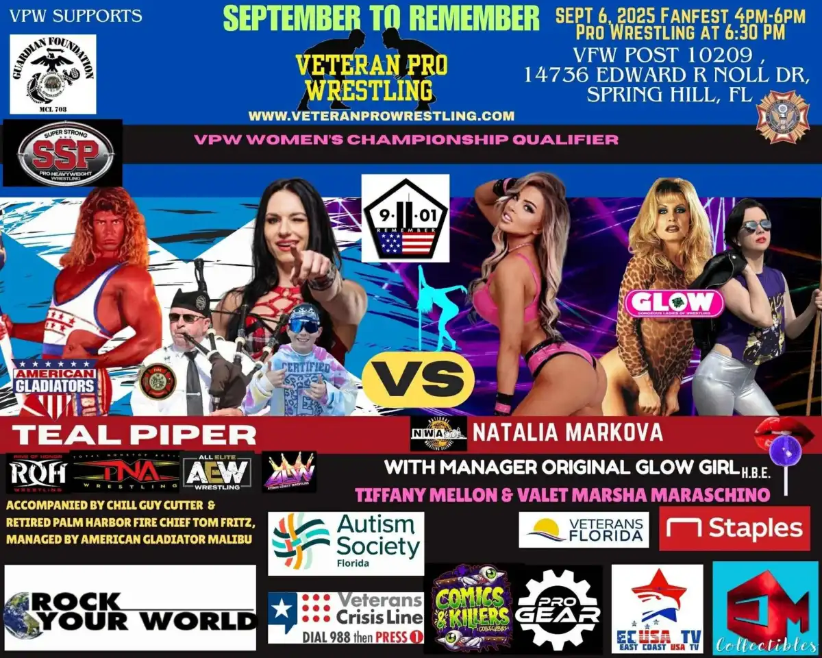 Tyffany Million Returns to Wrestling at Veteran Pro Wrestling Event