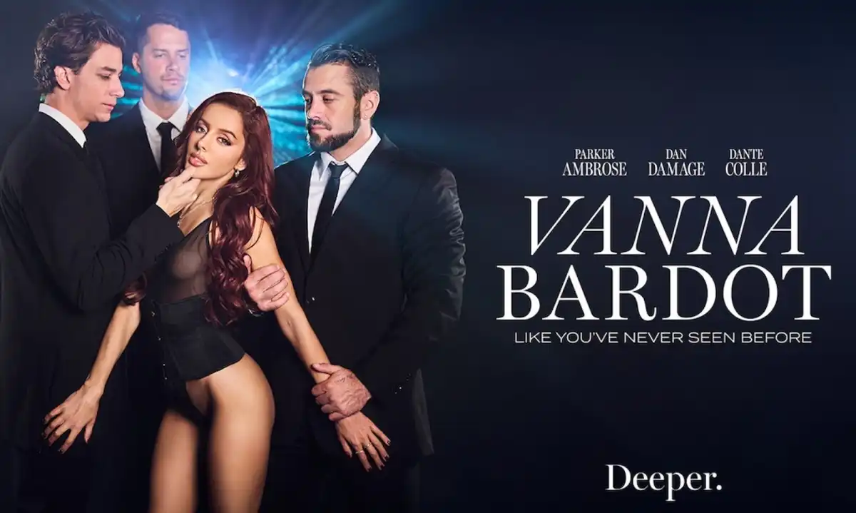 Vanna Bardot Stars in Kayden Kross-Directed 'Trinity' for Deeper