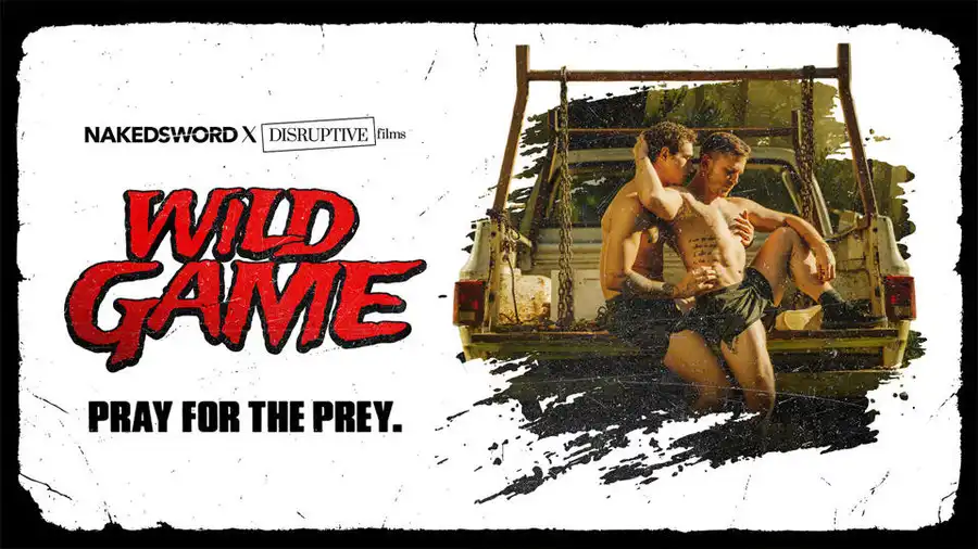 Andrew Delta, Jayden Marcos Star in NakedSword's "Wild Game 4"