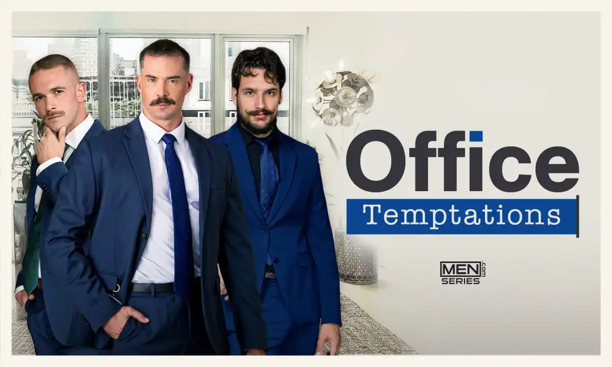 Men.com Premieres "Office Temptations" Series on October 10