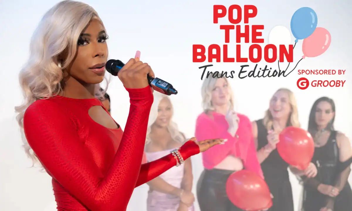 Yakira King & King Noire Star in TGirls.xxx's "Pop the Balloon: Trans Edition"