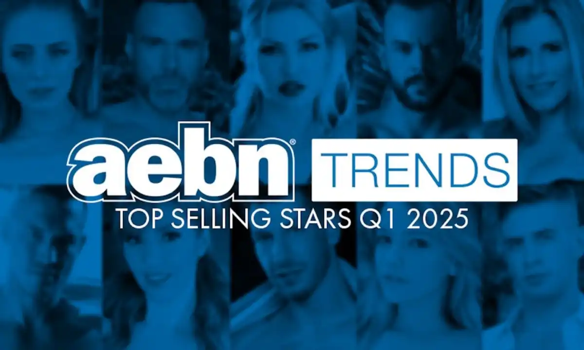 AEBN Reveals Top Stars of 2025: Lauren Phillips Leads in Straight Theaters, Derek Kage in Gay