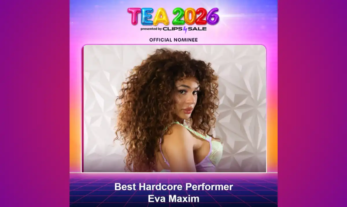 Eva Maxim Secures Three Nominations at 2026 Trans Erotica Awards