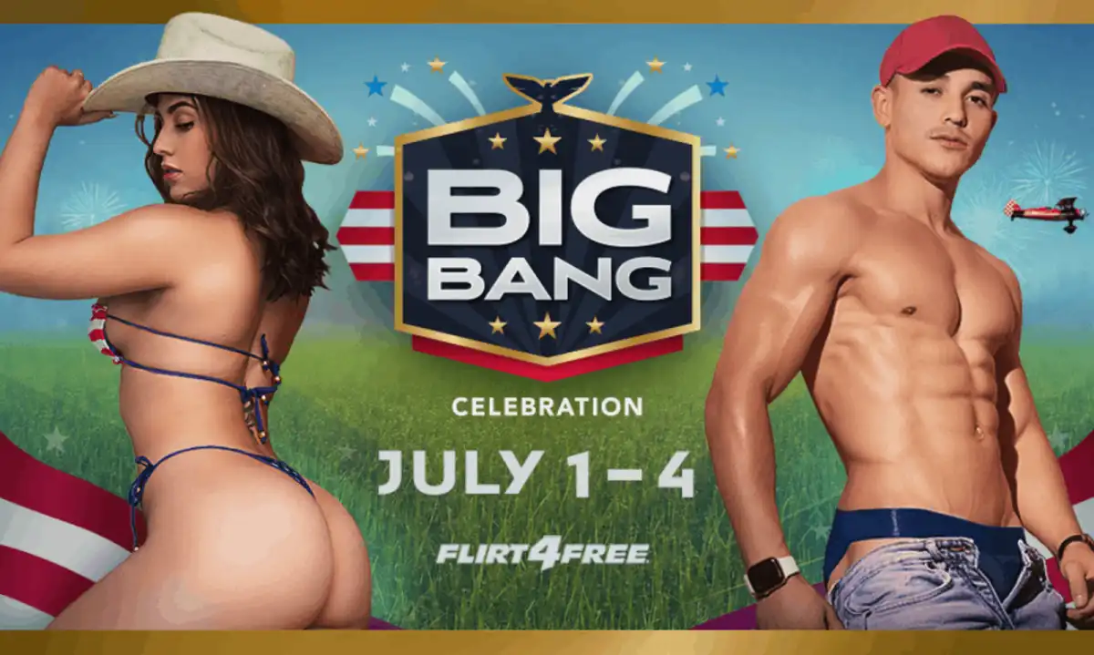 Flirt4Free Announces "Big Bang" Contest with $20,000 Prize Pool