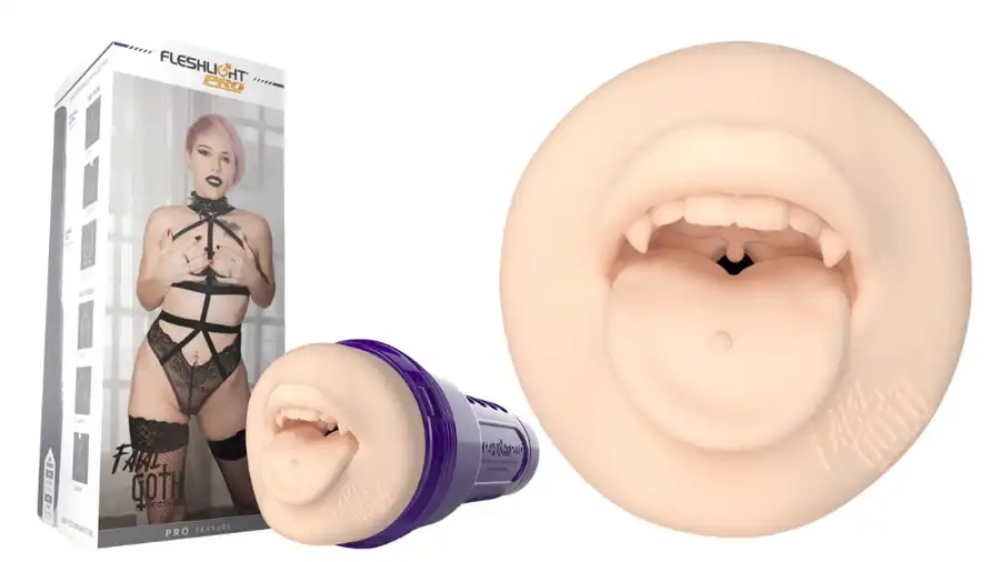FatalGoth's Vampire Mouth Stroker Debuts on Fleshlight