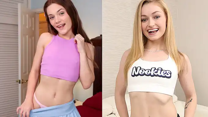 Nookies Releases New Scenes with Jupiter Ren and McKenzie Mae