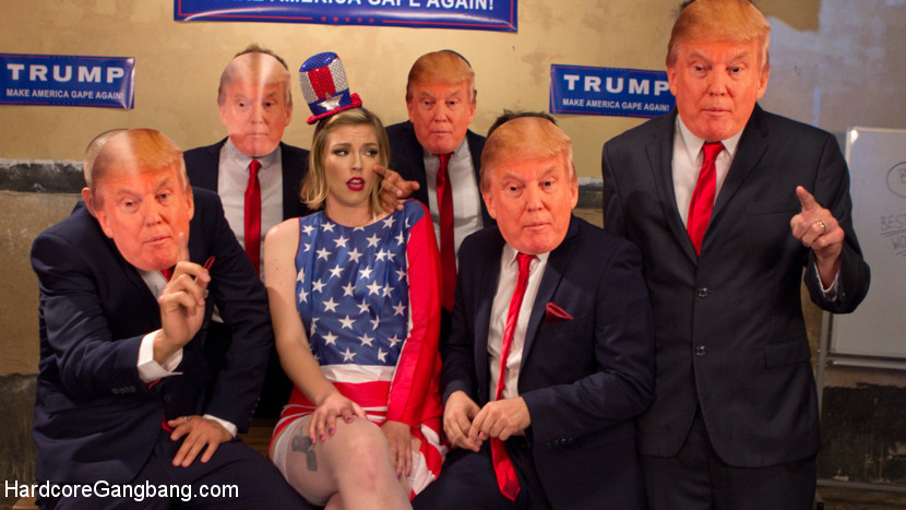 Make America Gape Again Donald Trump Porno Movie