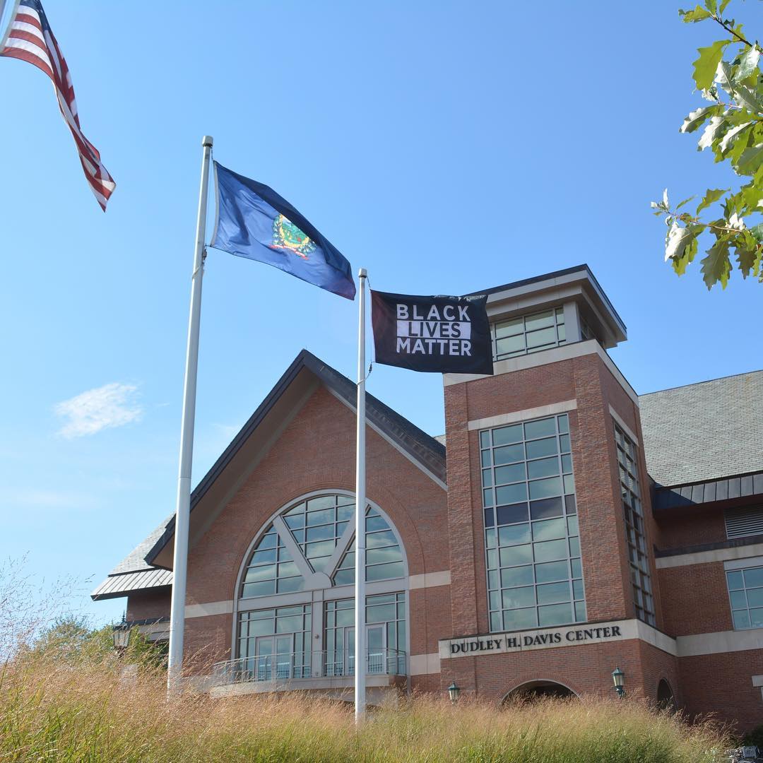 University Of Vermont Flies Black Lives Matter Hate Flag Alongside American Flag